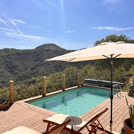 Maison Ardechoise Au Calme Avec Vue Et Piscine * Dunieres-sur-Eyrieux